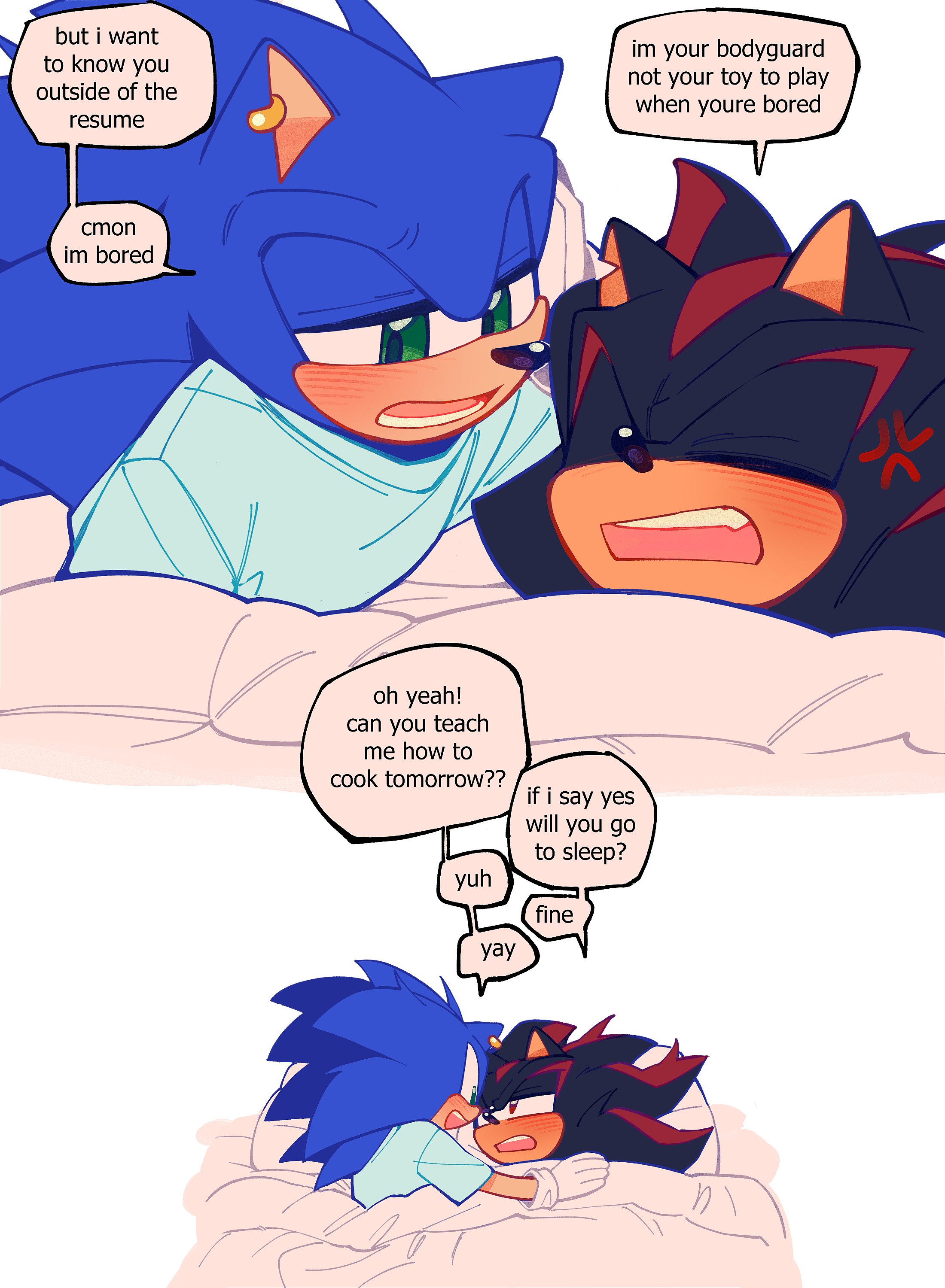 You're My Bodyguard 💙 (Sonic x Shadow) - Myka - Wattpad