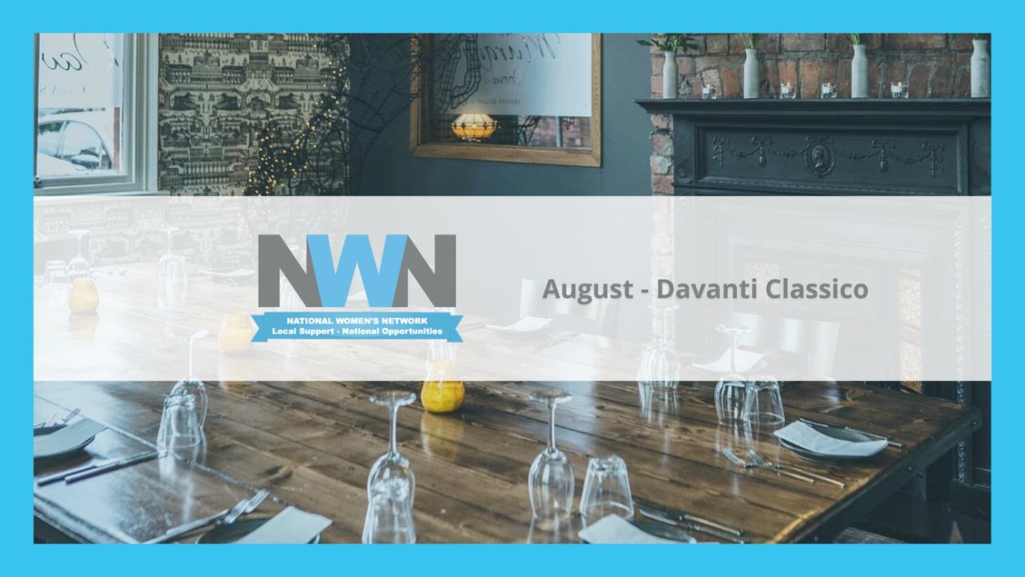 We’re back in North Tyneside for our next meeting!

We’re keeping the Italian theme and our next meeting, thanks to a suggestion from Lou, will be at Davanti Classic Tynemouth Station on Wednesday 9th August - ow.ly/LKZZ50PnQvc #networking #tynemouth #northtyneside