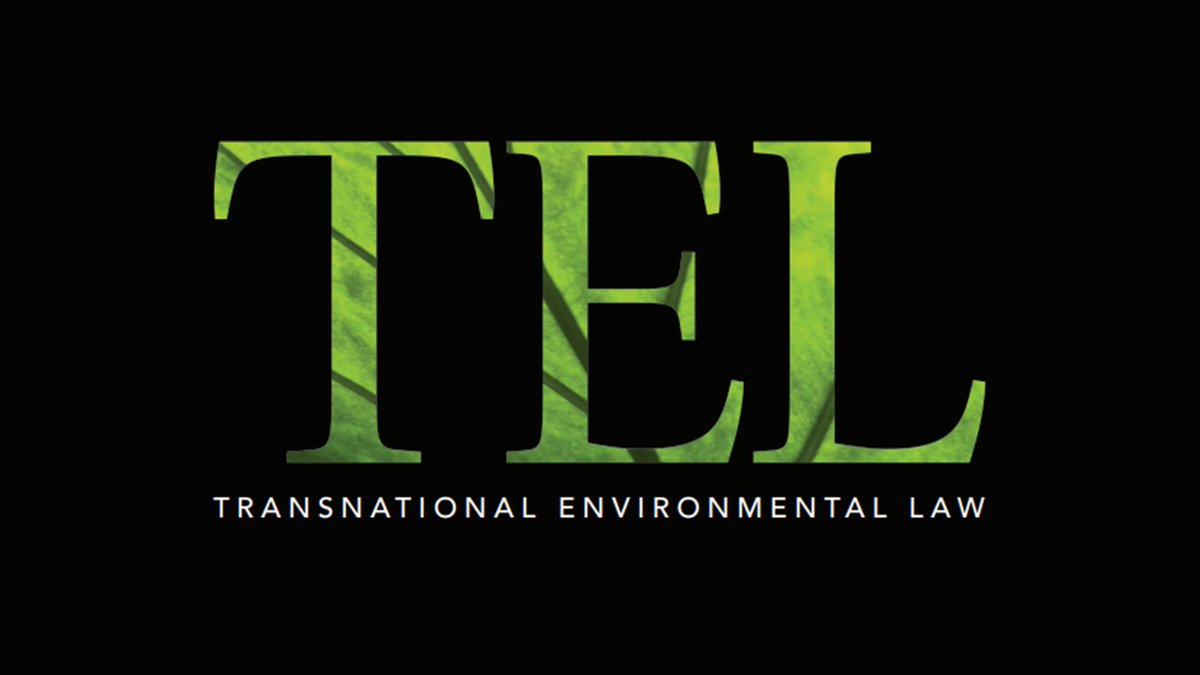 Read a new blog post and article on "Extension of Legal Personality to Ecosystems and Beyond-Human Organisms" from <a href="/nzstevenmoe/">Steven Moe</a>, David Jefferson and <a href="/ElizabethMacp/">Elizabeth Macpherson</a> in <a href="/TELjournal/">Transnatl Enviro Law</a>. Plus, there's a link to the audio version of the article! cup.org/456JJhB