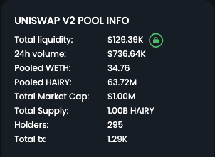 Hairy_Token's tweet photo. And just like that we hit 1m MC

Lets goooo you $Hairy bastards! https://t.co/KbiYzVvl2r