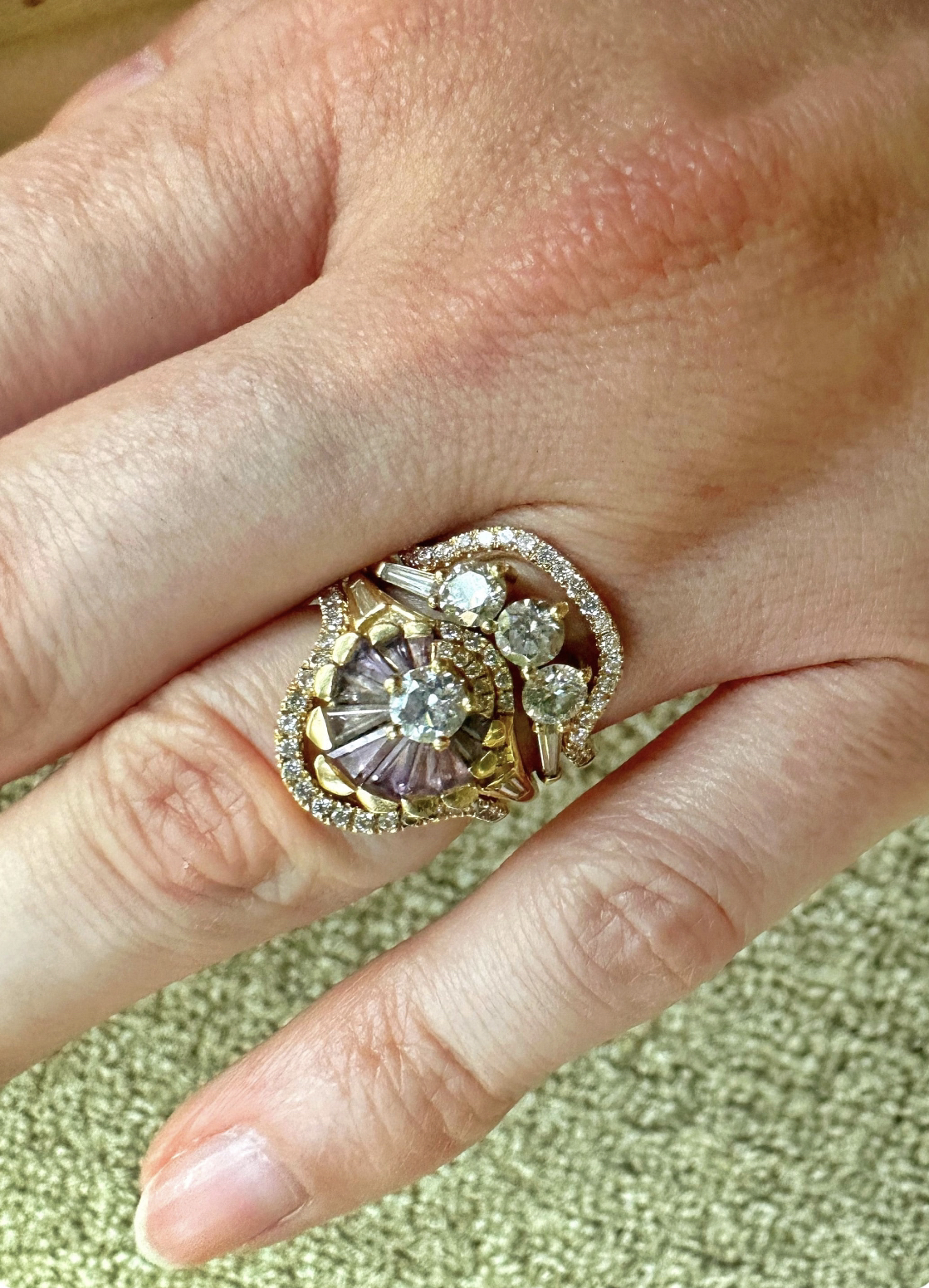 Buy diamond ring on emi cheap
