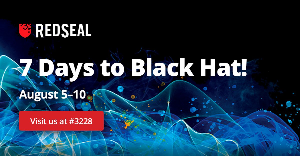 Black Hat 2023 is just around the corner, and RedSeal will be showcasing our cybersecurity solutions in booth #3228. Visit us or schedule a meeting today. Looking forward to seeing you in Las Vegas next week! bit.ly/3Kmtq8J