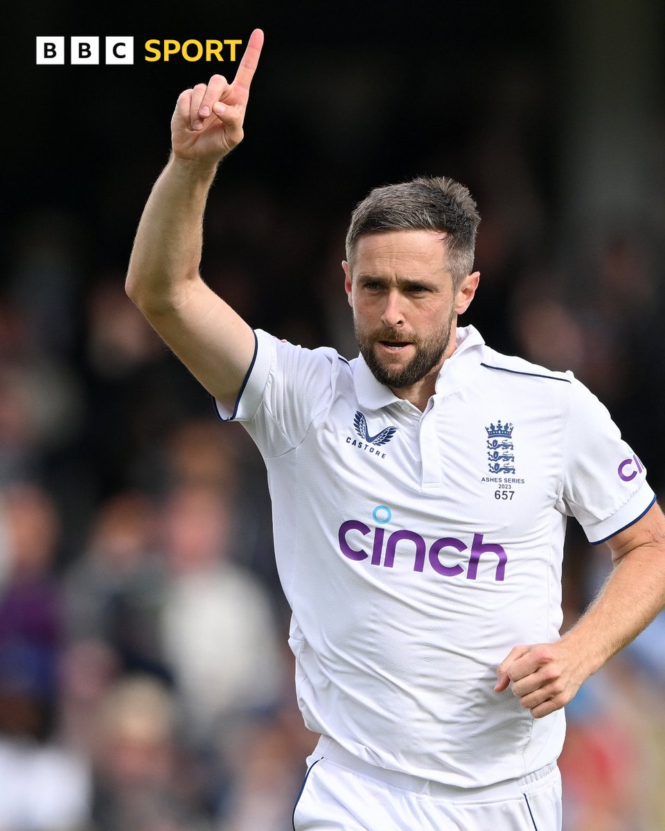 bbctms's tweet image. Player of the match ✅
England's player of the series ✅

It's a @chriswoakes appreciation post. 💗

#BBCCricket #Ashes