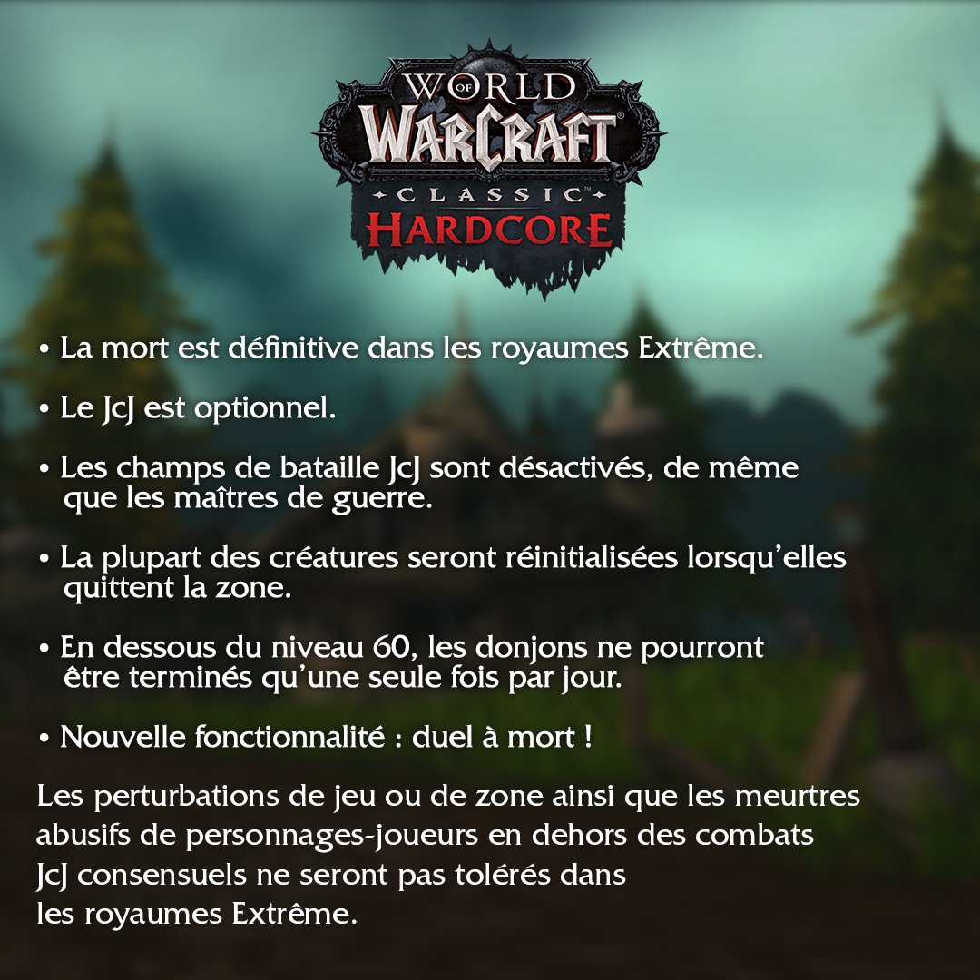 Warcraft FR tweet media