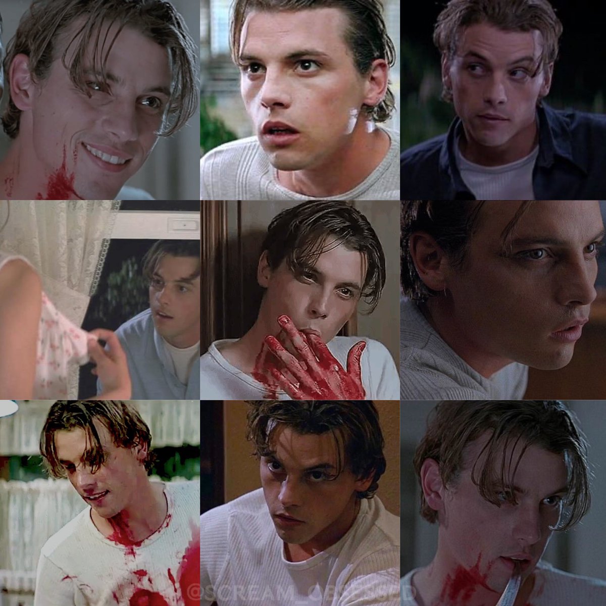 Scream_Obsessed's tweet image. 𝐒𝐤𝐞𝐞𝐭 𝐔𝐥𝐫𝐢𝐜𝐡 𝐚𝐬 ‘𝐁𝐢𝐥𝐥𝐲 𝐋𝐨𝐨𝐦𝐢𝐬’ 𝐢𝐧 𝐒𝐂𝐑𝐄𝐀𝐌 [𝟏𝟗𝟗𝟔].