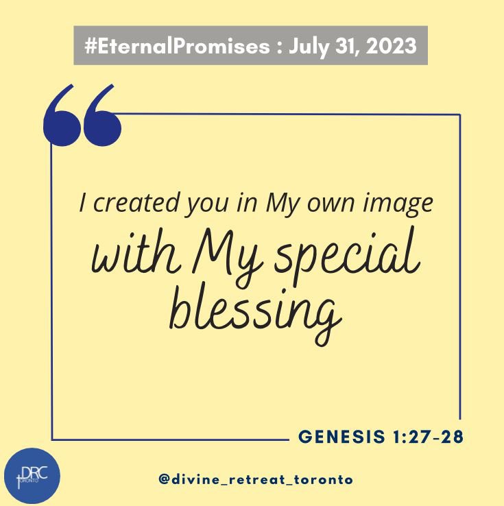 DRC_Toronto's tweet photo. God's Word is filled with promises. The Bible is the ultimate source for truth and God is faithful to fulfill all His promises, As you read these Bible verses about the #eternalpromises of God, claim them over your life and for your family and friends.

#biblepromise #holybible https://t.co/8JOSFhyUY0