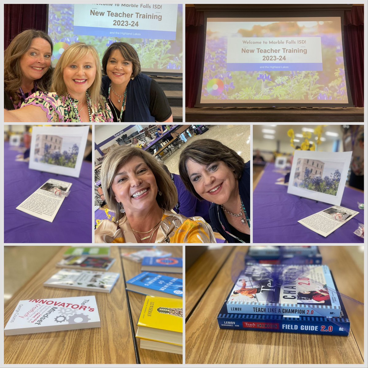 Kickin’ it off at <a href="/marblefallsisd/">Marble Falls ISD</a> with New Teacher Training and great expectations for the 2023-24 school year! #mfisd2324