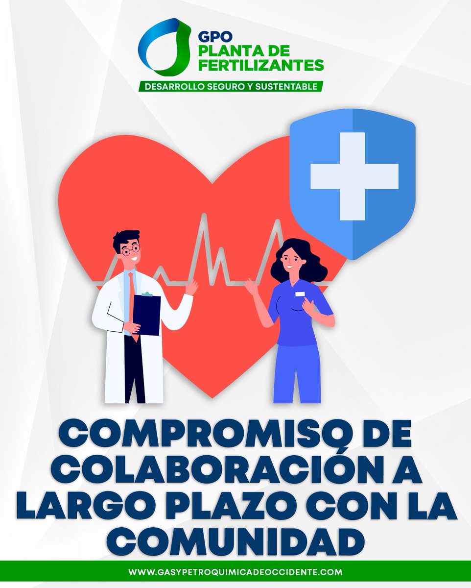 Desarrollamos programas sociales que reflejen nuestro compromiso de colaboración a largo plazo con la mejora y el bienestar de la comunidad.
.
.
.
#GPO #PlantaDeFertilizantes #DesarrolloSeguroySustentable #Compromiso