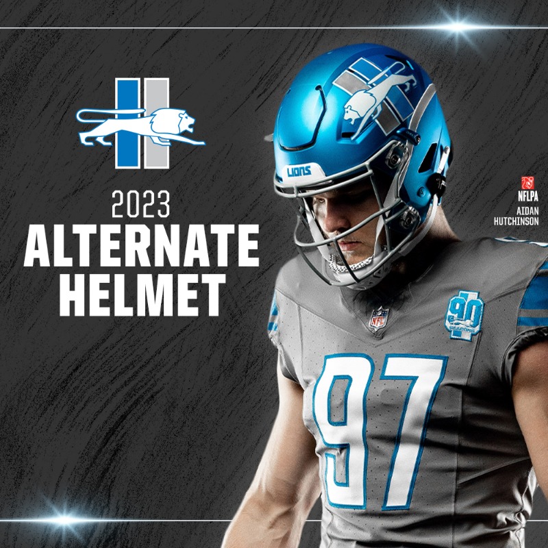 Lions New Alternate Helmets Are Something