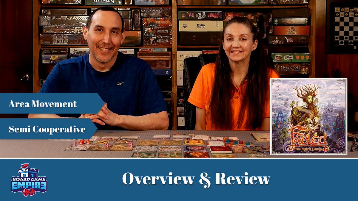 Fabled the Spirit Lands Overview & Review youtube.com/watch?v=Sd00fR… CrowD.Games #boardgameempire #Review #TopGames #BoardGames #CrowDGames #FabltheSpiritLands #BGG #boardgamenight #boardgamenights #boardgameaddict #boardgamegeeks #boardgameday #boardgamecommunity