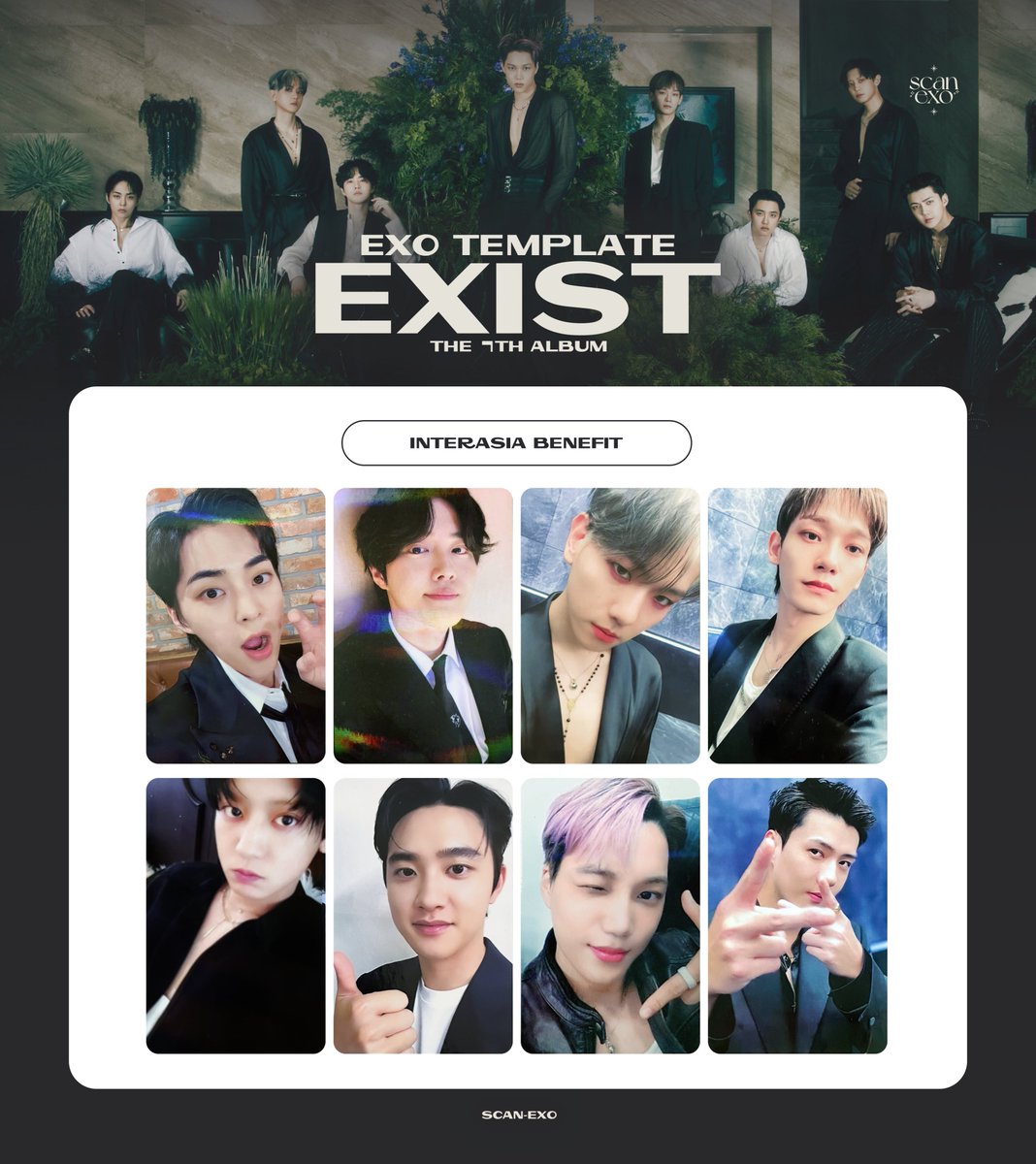 scan_exo's tweet photo. EXO EXIST  Cream Soda - INTERASIA BENEFIT TEMPLATE PHOTOCARD  

엑소 크림소다 - 인터아시아 포카 

#엑소 #수호 #시우민 #백현 #첸 #찬열 #디오 #카이 #세훈 https://t.co/7CEfpWlFXz