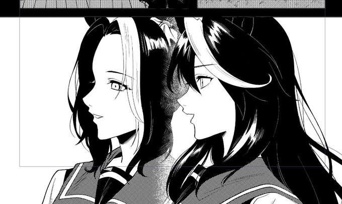 黒ベタしちゃったけどまあいいか、、、美しいからヨシ 