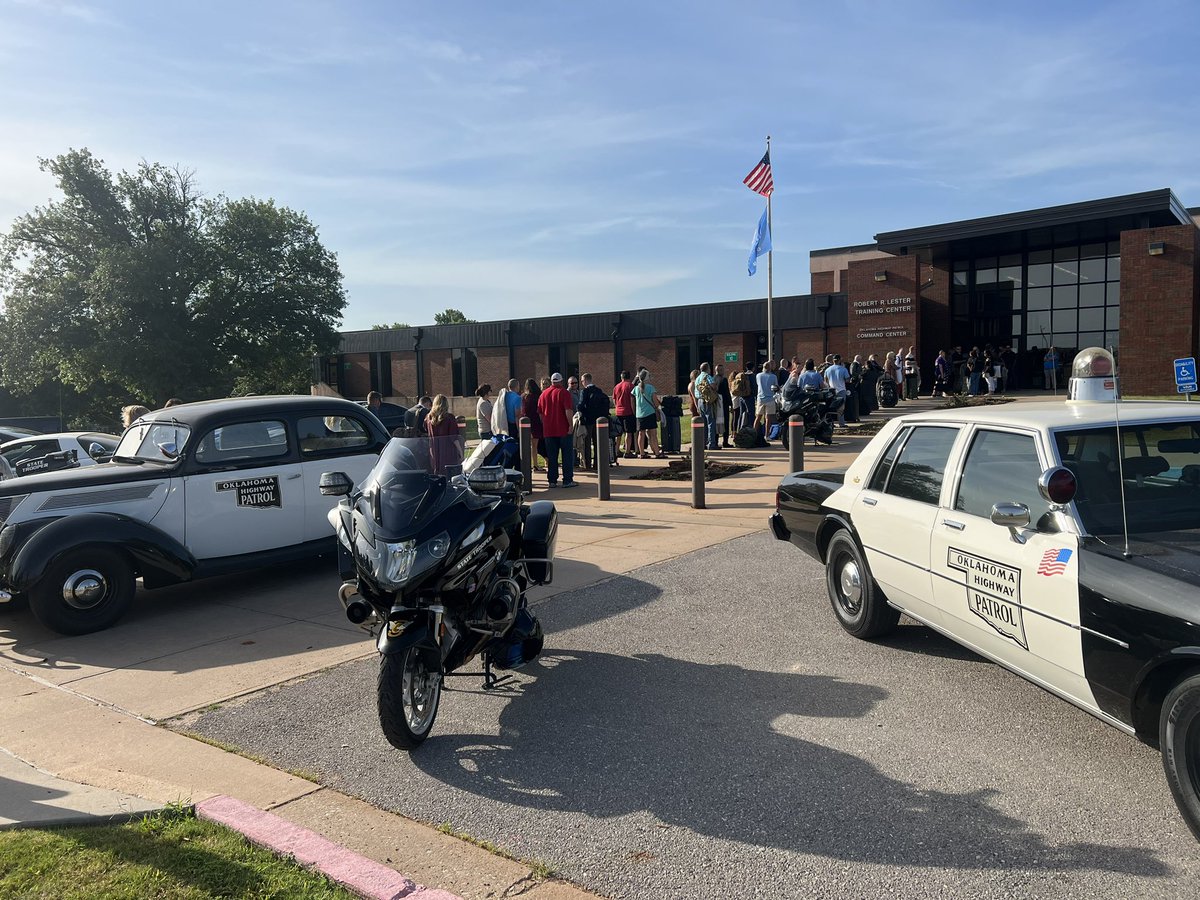 OHPDPS's tweet photo. The 72nd OHP Academy began this morning when 27 cadets reported to the Robert R. Lester Training Center. The cadets will live at the training center for the next 18 weeks learning everything they need to know to become state troopers. https://t.co/wmltIUa4Mc