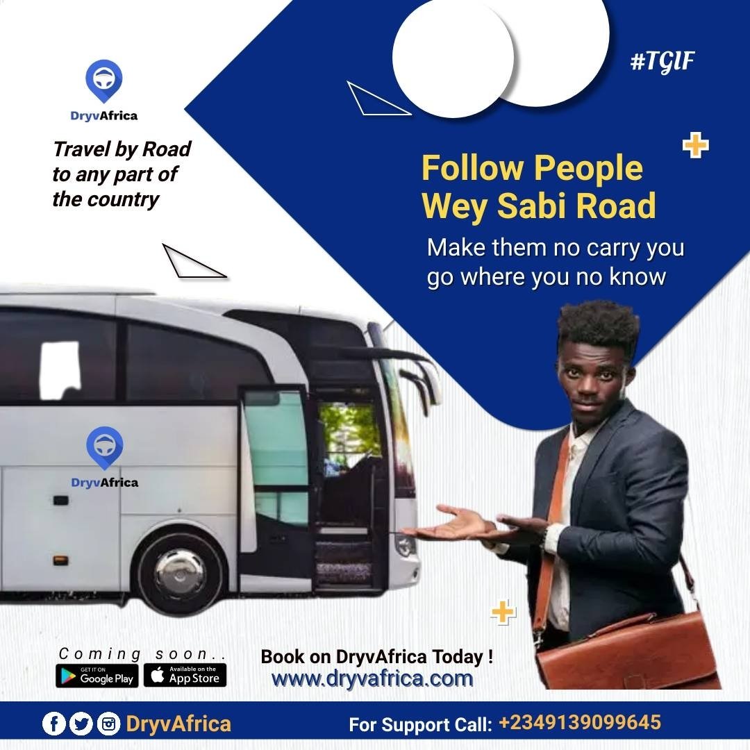 dryvafrica's tweet photo. Where are you planning to travel to this week? Enjoy secure and comfort travelling experience with our best bus partners #OJmotors #Efex #Youngshallgrow and more
Hurry up, BOOK AHEAD and secure your Seat 👉https://t.co/PMEXD1E080
#Travel #weektrip #adventuretime #dryvafrica https://t.co/uPQXDhD3AH