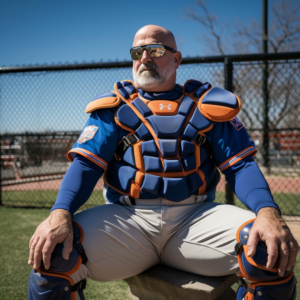 SouthernPete123's tweet photo. Bald catcher #DadCatcher #BigBulge https://t.co/JqzhmcjFp3