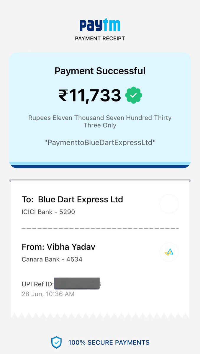 wanderwoman77's tweet photo. @hmindia shipped package worth ₹8521 but printed wrong label with ₹11733. I was forced to accept by customer care assuring I would be refunded ₹3212. But only received 979.Can nobody @hm  do basic math that ₹11733-₹8521=₹3212 and not 979?refund  ₹2233 more. #cheating https://t.co/9iQanMgFjM