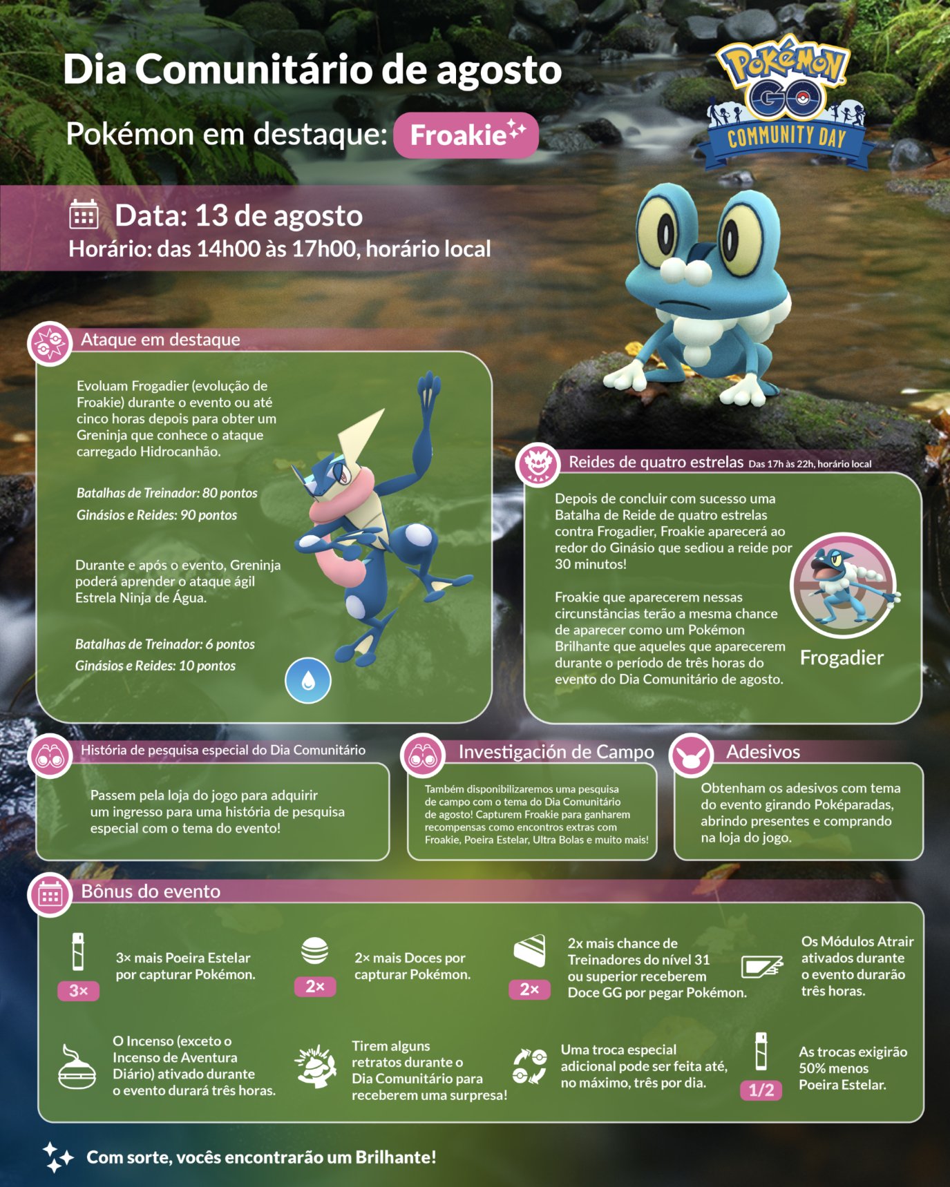 Tabela dos Raid Boss & Recompensas! Pokémon GO 