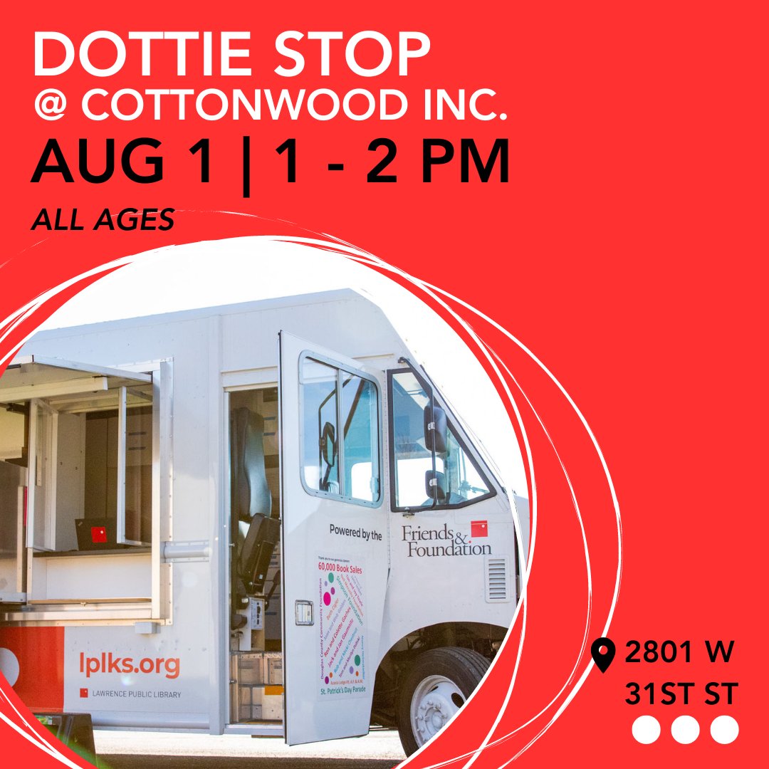 lawrencelibrary's tweet photo. 1, 2, 3 more weeks of Summer Reading!

THIS WEEK @ The Library | Jul 31-Aug 6

🔗 Link in bio (https://t.co/thd73jflWb) for our full events calendar to #connectthedots.

#imaginemore #explorelawrence #lawrencekansas https://t.co/BzMW5NIeja