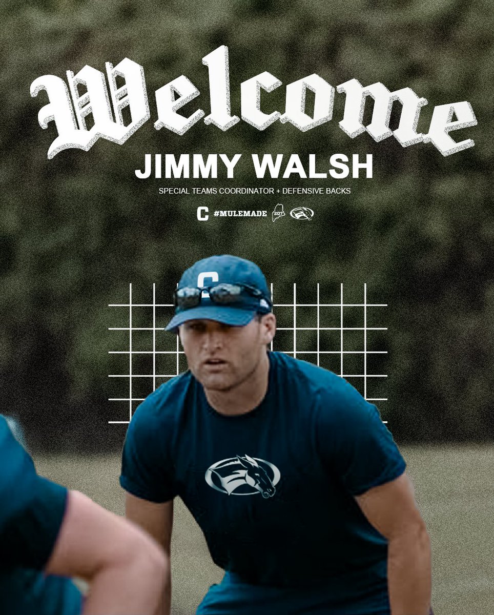 Excited to officially welcome Jimmy Walsh to our coaching staff for '23!