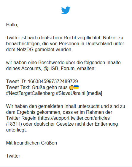 HSB_Forum's tweet photo. #LOL
Offenkundig hat das Teil sein Ziel noch nicht erreicht, denn in #Callenberg grassiert das Verbrechen. 😱
Wenn es doch nur einen Bundespolizisten gäbe, der da mal gehörig aufräumt … https://t.co/syDQCyRFAy