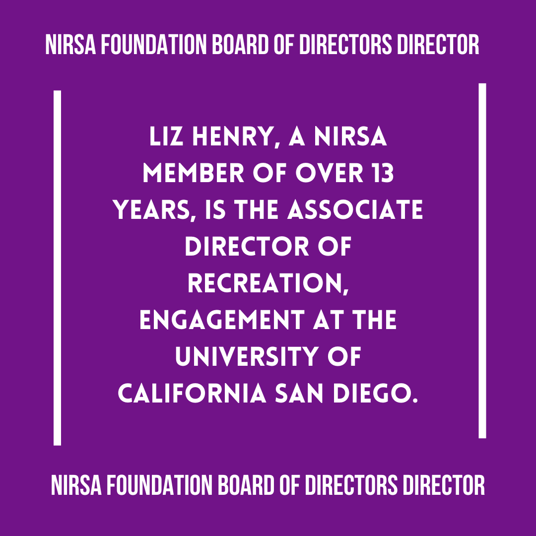 NIRSA Foundation tweet media