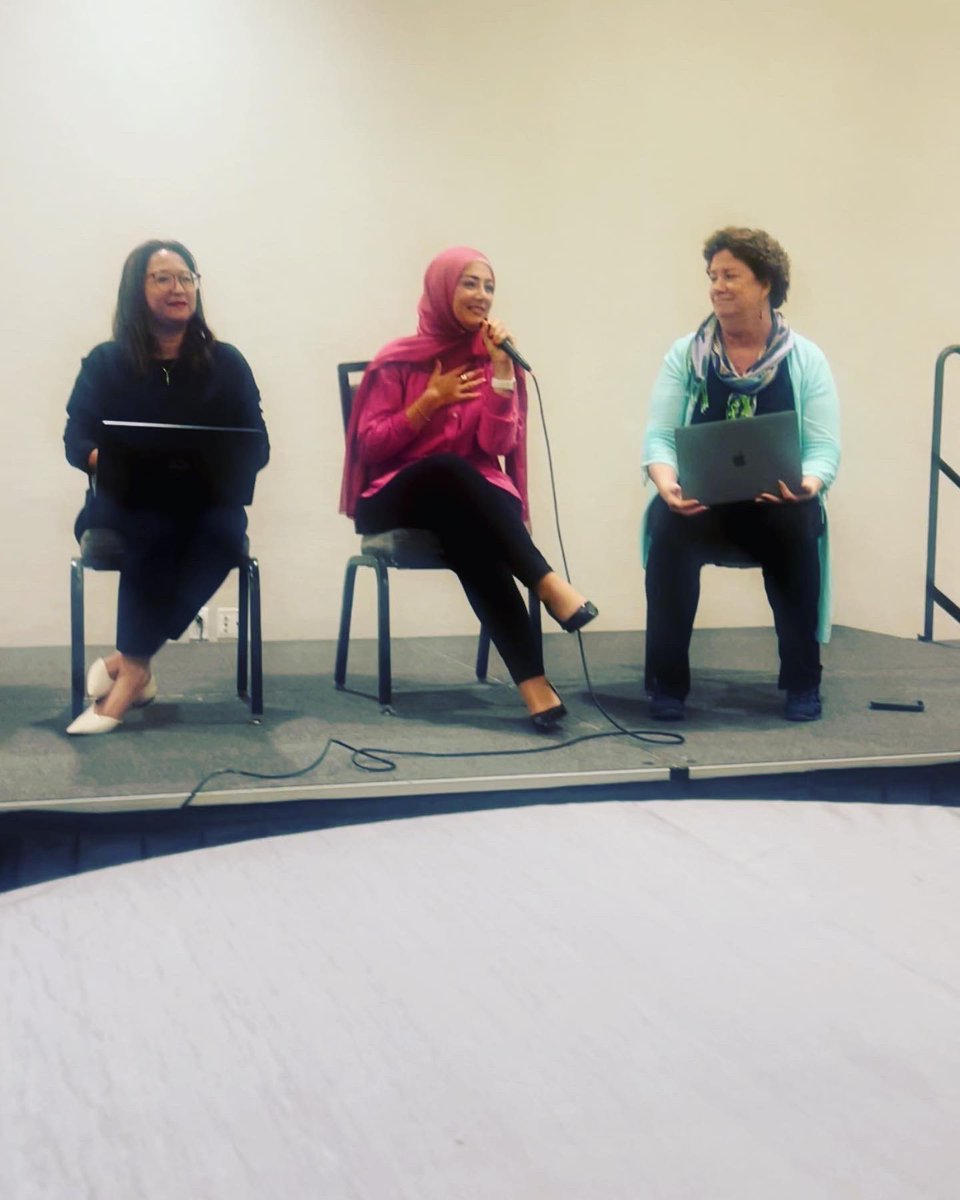 NisreenDb's tweet photo. I am honored to be supporting the @LegacyIntl  by coordinating the @TechGirls program.
This year I had the pleasure to speak at the "Women's Wisdom Panel" and share experiences with leaders from the United States and girls from the MENA, Asia, and Europe regions
#womeninsteam https://t.co/dnjuqNd2sl