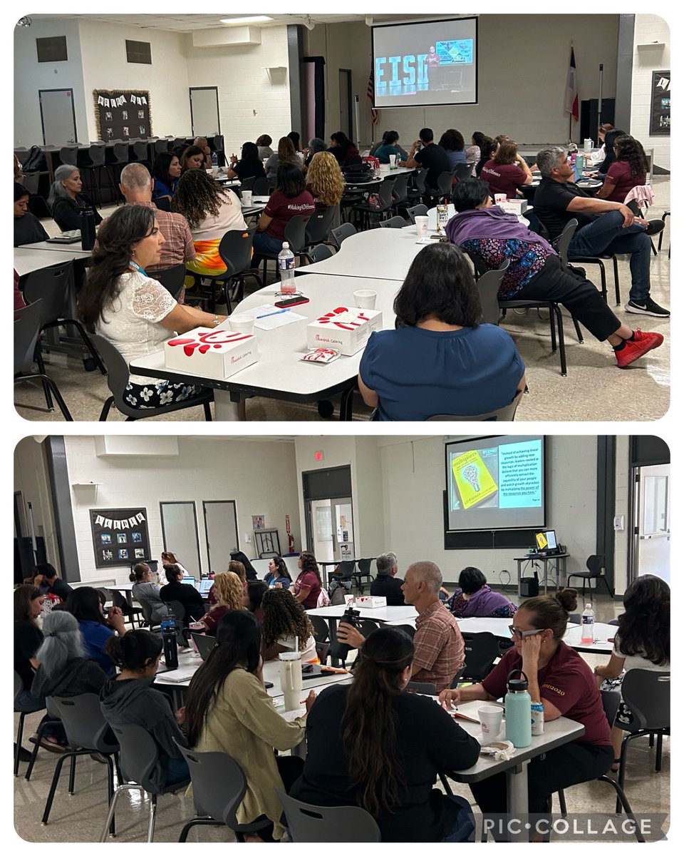 EISDSpecial's tweet photo. Burleson Staff is joining our district virtual convocation 23-24 to start another great year. #EdgewoodProud #BuildingChampions @DT_EISDSpecEd https://t.co/A0wzf05QTO