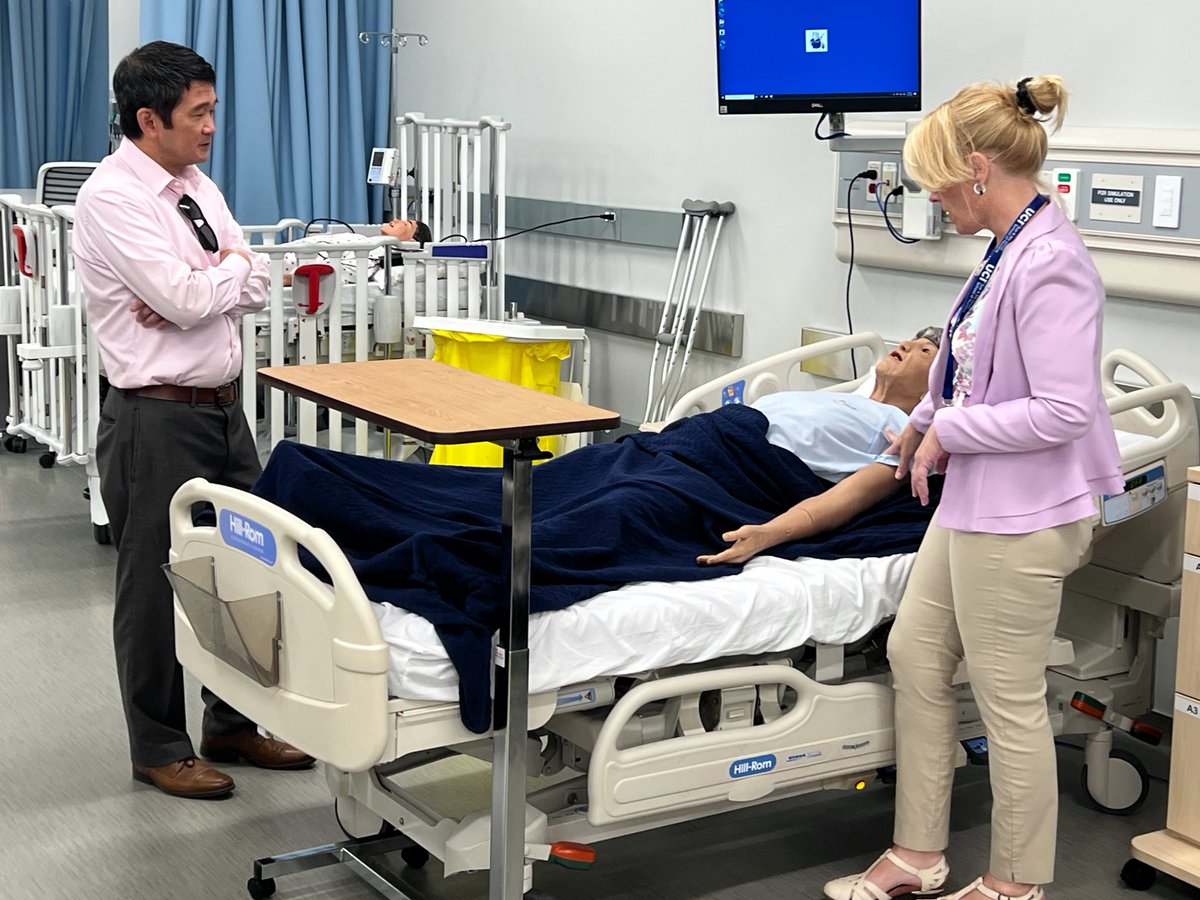 Thank you <a href="/SenDaveMin/">Senator Dave Min</a> for spending the morning at <a href="/UCIrvine/">UC Irvine</a> at our @ucinursing and Simulation Center. 

We appreciate your interest in nursing and learning about the quality education and experience that UCI offers.