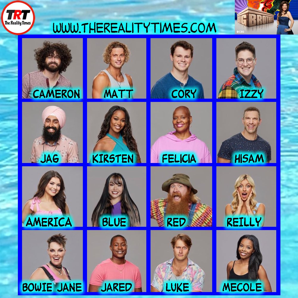 TRTLIVEUPDATE's tweet photo. Cast Reveal! Thoughts so far? Check out the Linktree in bio for more information. #bb25 https://t.co/97OQKqdFoM