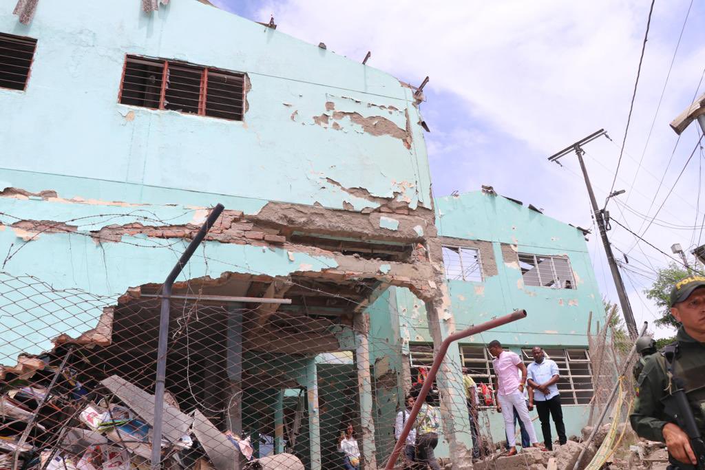 Explosión escuela Francia Márquez, Suárez, Cauca 