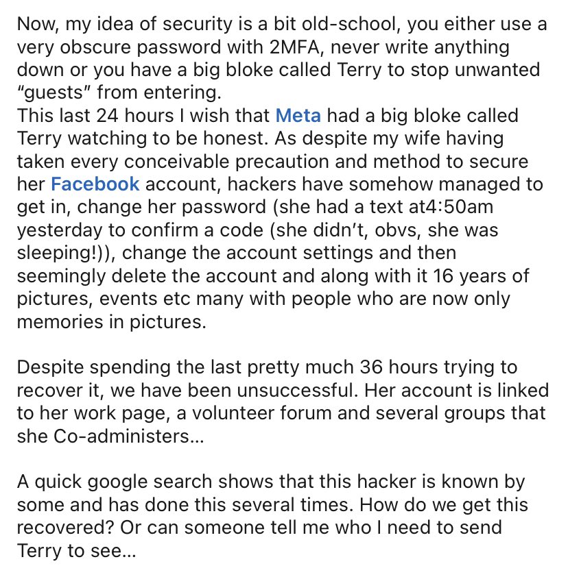 garath_williams's tweet photo. @facebook any ideas on how we fix this? https://t.co/WA1uBbTk1r