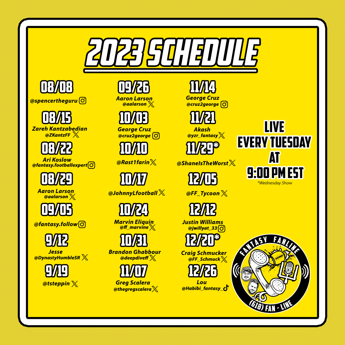 FantasyFanline's tweet photo. We feel like winning some championships this season. How about you? MARK YOUR CALLENDERS because #fantasyfanline is absolutely loaded this year! https://t.co/yt7Jozdmh6