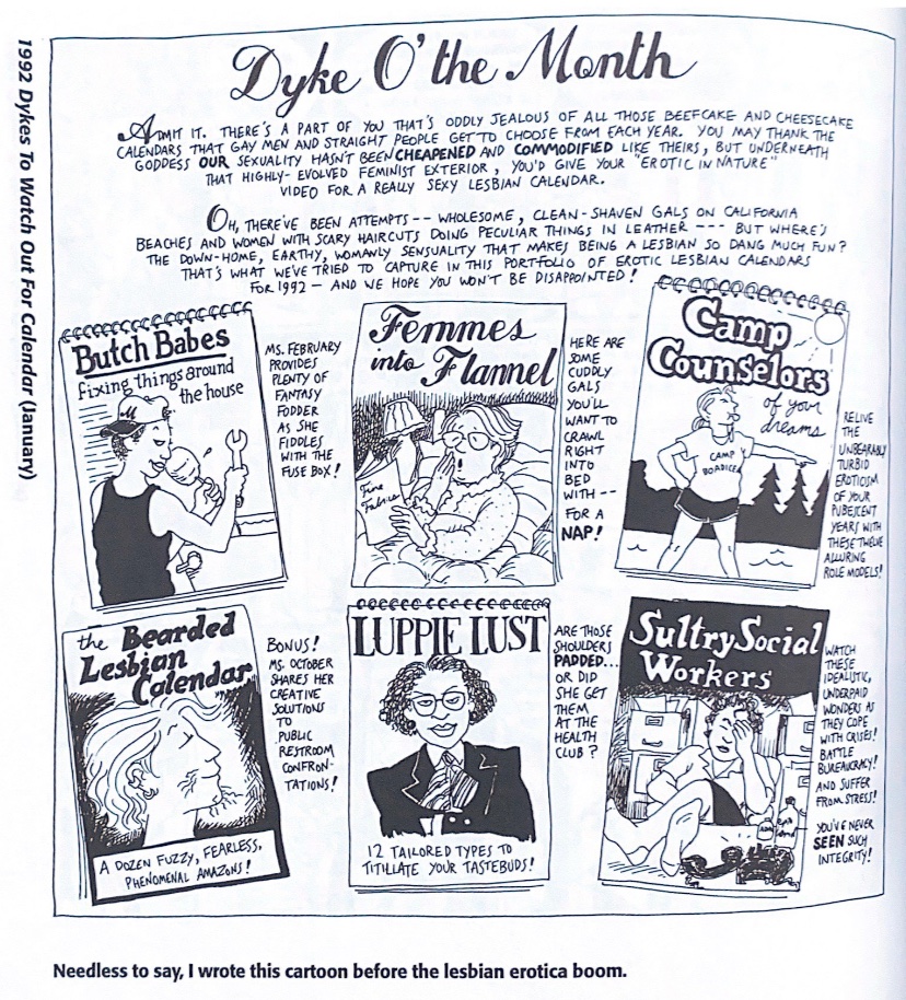 wanlittlehusks's tweet photo. the indelible alison bechdel, 1998 https://t.co/jVNdRNDrn3