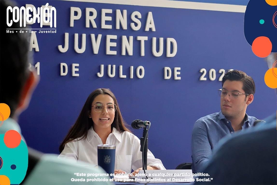 imjcorregidora's tweet photo. ¡Estamos listos para el #MesDeLaJuventud!
Hoy en la rueda de prensa, la Directora del Instituto de la Juventud; Ana Paula Vega, presentó todas las actividades que estaremos teniendo para ti y así juntos, crear CONEXIÓN https://t.co/a73lKkghPm