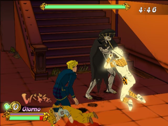 PS2 Gameplay - GioGio's Bizarre Adventure: Golden Wind 