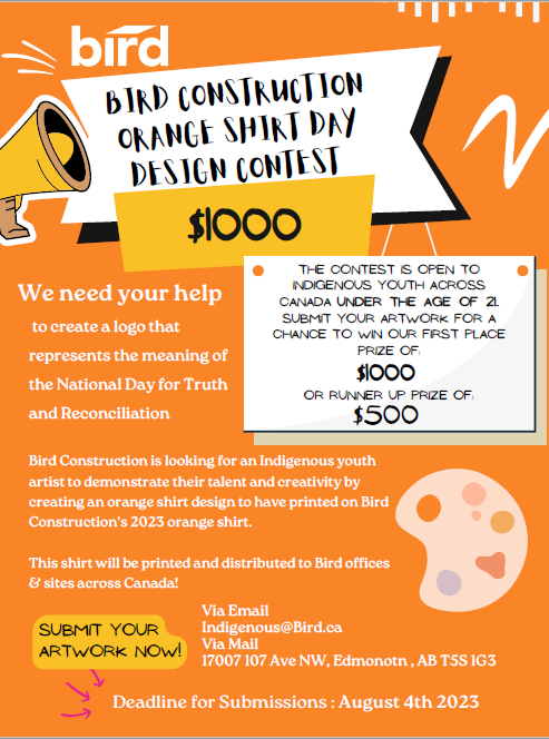 #ContestAlert Great opportunity for Indigenous Youth under the age of 21.