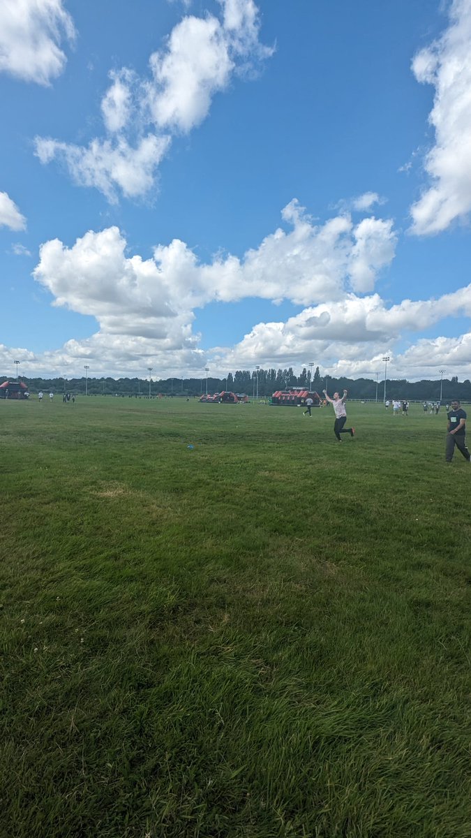 Last Saturday I did an Inflatable 10k raising money for <a href="/NSPKU/">NSPKU</a> - so proud to have finished it and survived all the bouncy obstacles! There's still time to donate even though I have done the run - anything is appreciated! #pku #10krun

justgiving.com/fundraising/to…
