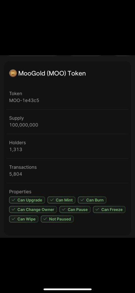 MooiarNFT's tweet photo. Our token is officially VERIFIED! 🔥🔥

Drop your ERD to receive some #MOO 

#EGLD https://t.co/dmpaMfugAy