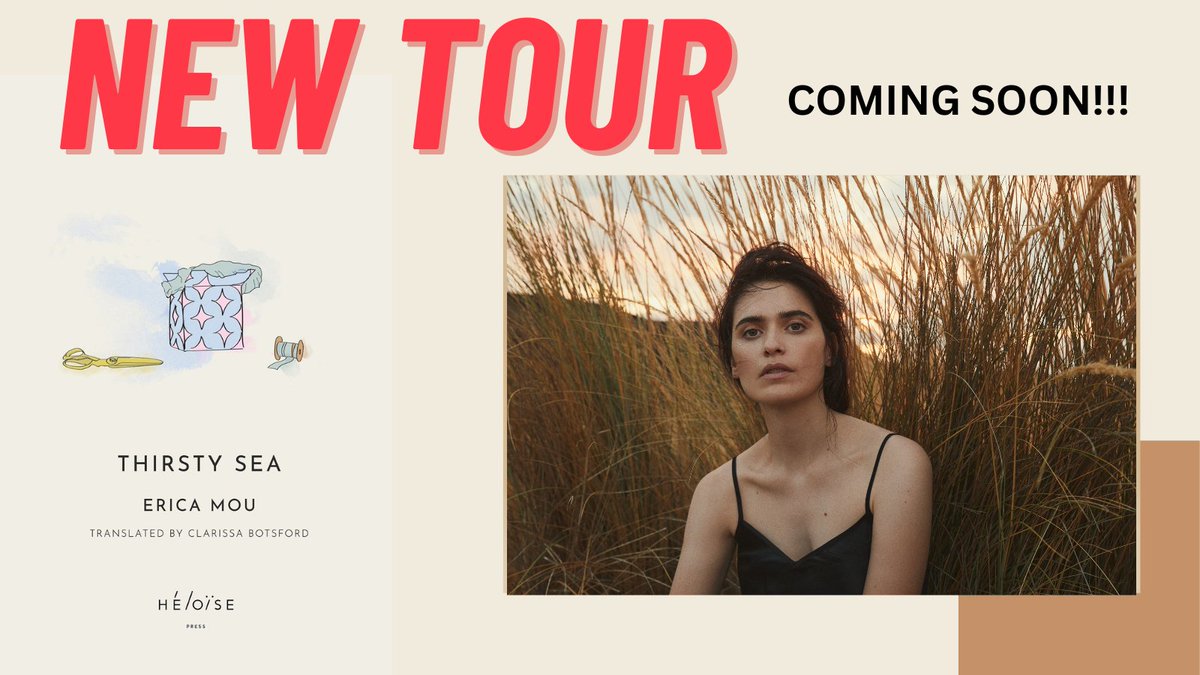 ❤️❤️❤️You loved it, we are bringing it back❤️❤️❤️

After the initial success of #ThirstySea, <a href="/ericamou/">Erica Mou</a> will be in the UK again. New locations, new authors, new conversations, same story. 

Watch this space 🎁 

<a href="/Read_WIT/">#womenintranslation</a> <a href="/WomenWriters/">womenwriters</a> @ItalianInsider #WITmonth