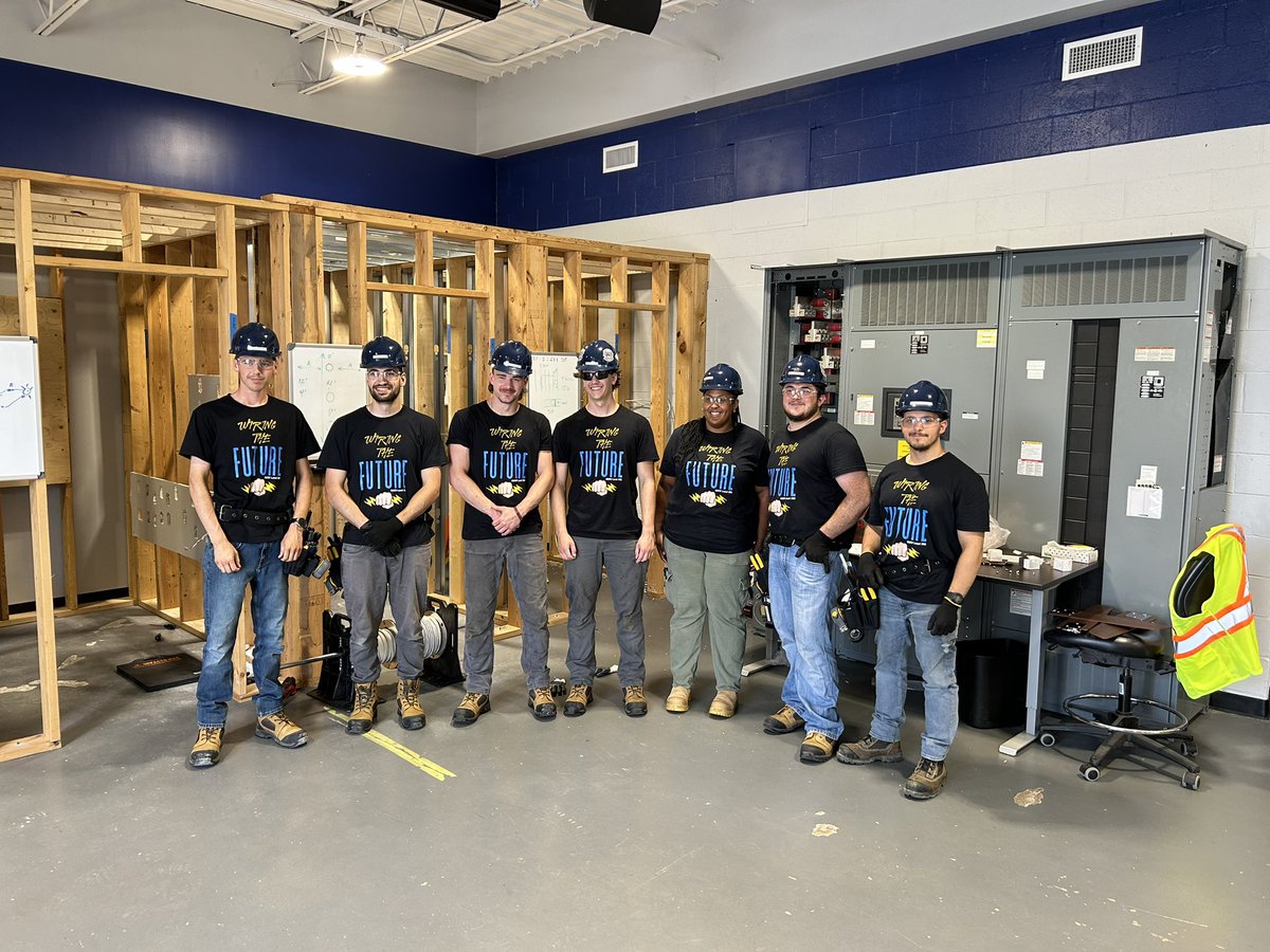 Congratulations to our first graduates of the IBEW Local 303 Worker Readiness Program. They are all starting their first day on the job today through the direct path to apprenticeship thanks to our NPECA and GTECA contractor partners. #IBEW #Apprenticeship #BuildingOntario