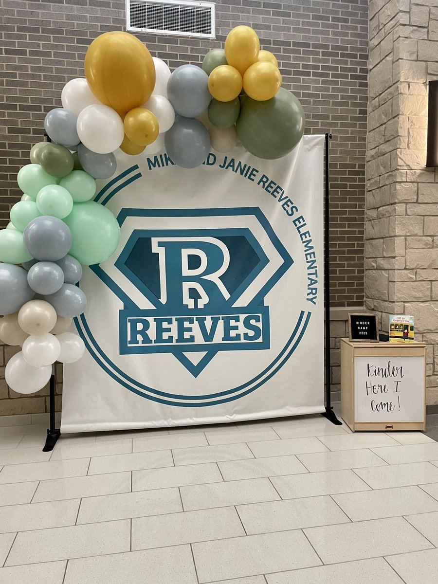Ally_Grimmett's tweet photo. @ReevesElem is ready for Kinder Camp tomorrow!! 🏕🧡 #ProsperProud https://t.co/Tzn5Y8AH5P