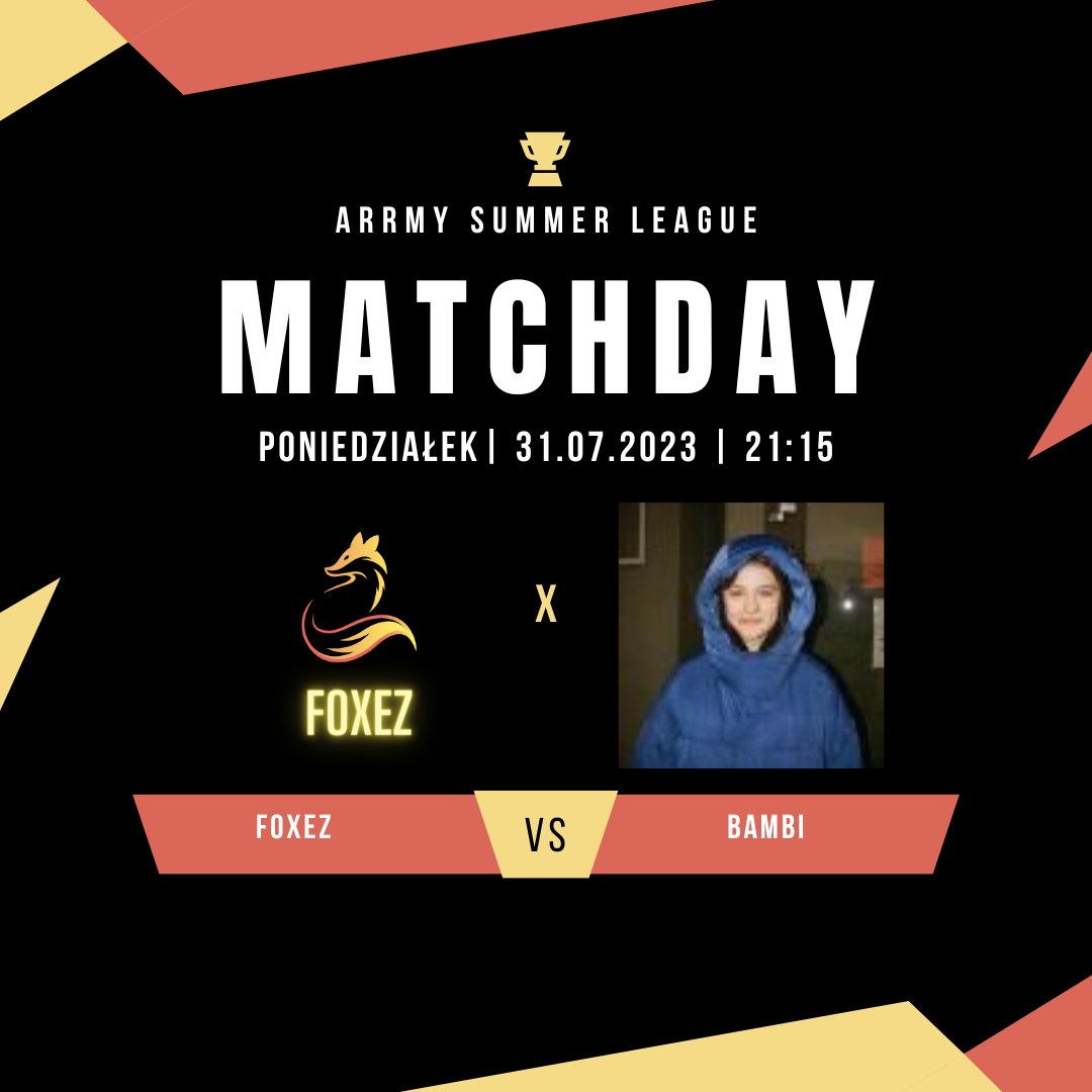 FoxEZCS's tweet photo. Nasza ekipa rozgrywa dzisiaj swoje spotkanie numer 8 w lidze letniej @ARRMYgg nasz obecny bilans wynosi 6:1 https://t.co/9Zs7Ripb4V