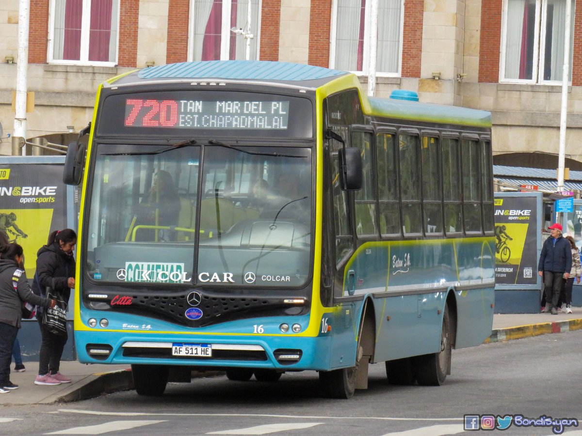 BondisYan's tweet photo. .
Línea ❼❷⓿ / Interno 16 / Emp. Batán S.A. / Mercedes-Benz OF-1621/ Nuovobus CITTÁ / Sin A-A / Patente AF511HE / Año 2022 .
.
#linea720 #batan #nuovobuscitta #nuovobus #mercedesbenz #mercedesbenzbus #of1621 https://t.co/0atc0TylRW