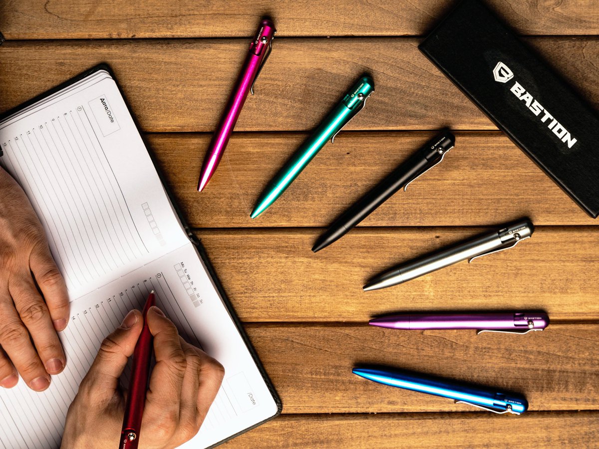 BastionLlc's tweet photo. Back to school or college in luxury #edc #boltactionpen Save up to 30% https://t.co/EvUoWy2u3w #eBay via @eBay https://t.co/T32XycX4Lm