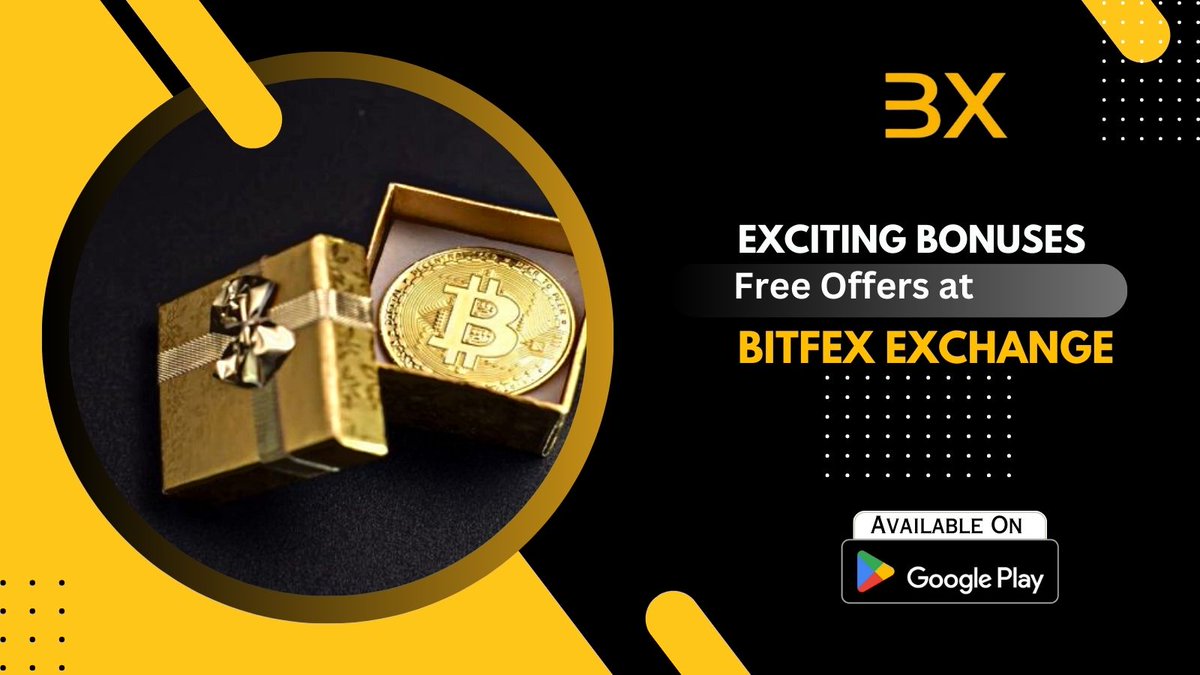 BitFex_Exchange's tweet image. 🎁🆓 Get ready for some exciting bonuses and free offers on bitfex Exchange! 🎉 Don&apos;t miss out on the chance to level up your crypto game while enjoying amazing perks. Sign up today and let the trading adventure begin! #bonuses #freeoffers #bitfexExchange