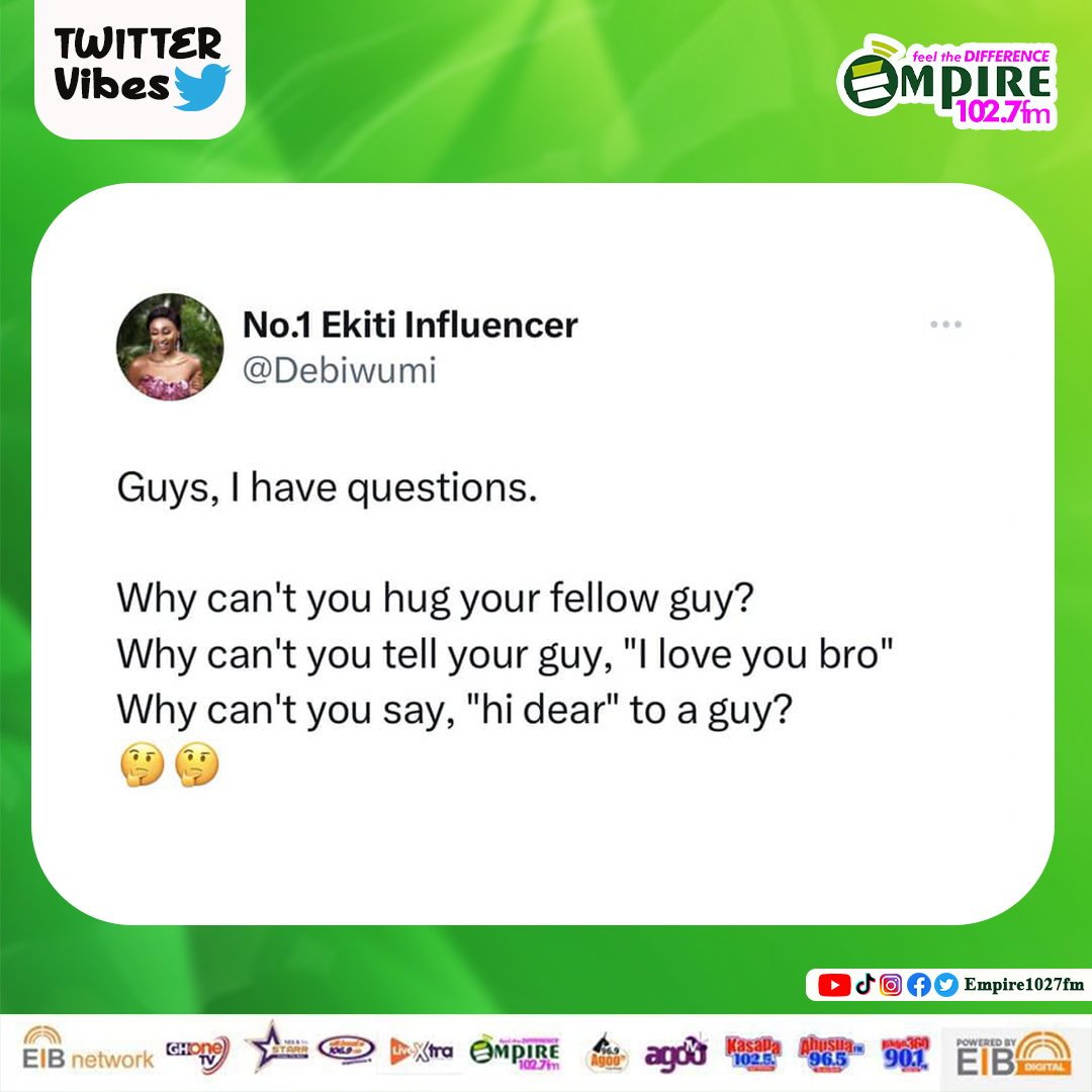 empire1027fm's tweet image. Why?🧐

#empirefm
#TwitterVibes