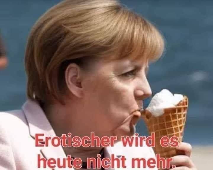 heiditheblogger's tweet image. #Triggerwarnung:

Es wird obszönes und nicht jugendfreies Bildmaterial gezeigt. 

Erotischer wird es heute nicht mehr… 

#Eis #Merkel #CDU