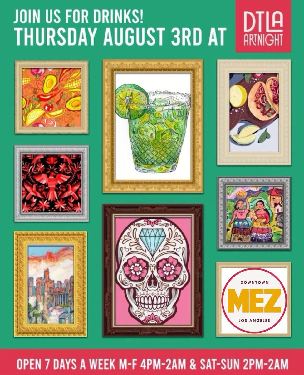 Join us for drinks this Thursday for DTLA Art Night, because nothing helps you appreciate art even more like a cocktail or two. 🍻 

Walk through <a href="/HistoricCore/">Historic Core</a>’s galleries, and see why we LOVE being in the heart of DTLA!

#dtlaartnight #thingstodoinlosangeles #welikela #dtlaarts