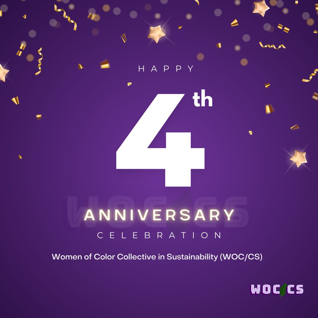 Women of Color Collective in Sustainability WOC/CS tweet media