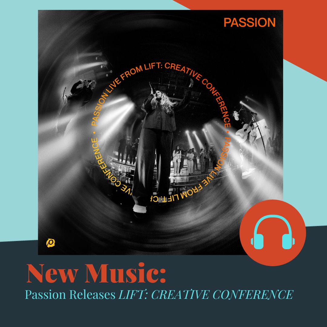 Passion has released a special album recorded - Live From LIFT: Creative Conference, which is available now. 

The project captures these stripped-down moments such as "Fall Like Rain" and "What He's Done" as well as "Better Is One Day" and "Waiting Here For You." @passionmusic
